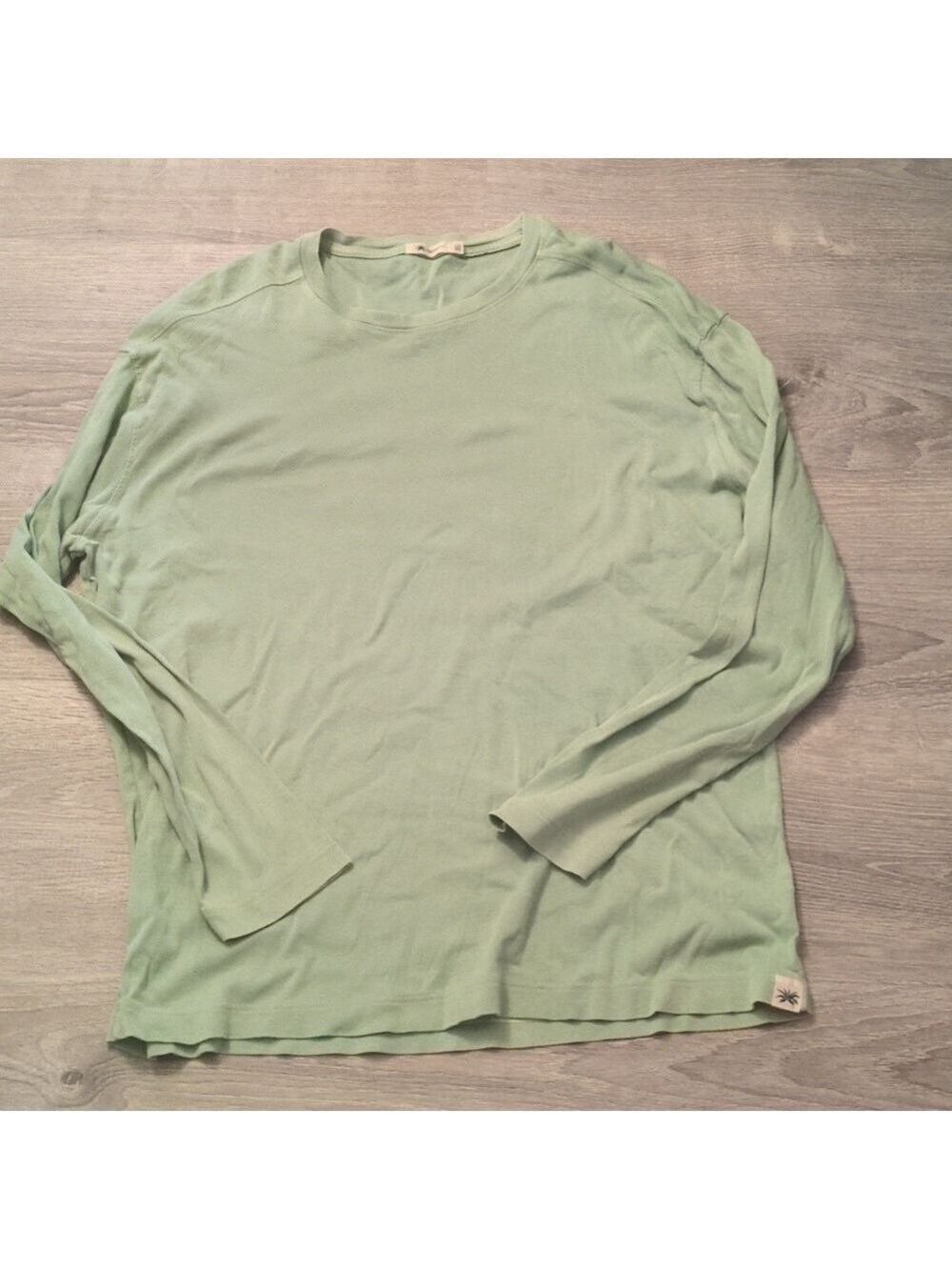 Agave luxe green long sleeve top size XL